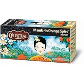 Celestial Seasonings Tea Herb Mandarin Orange Spice Bag, 20 ct