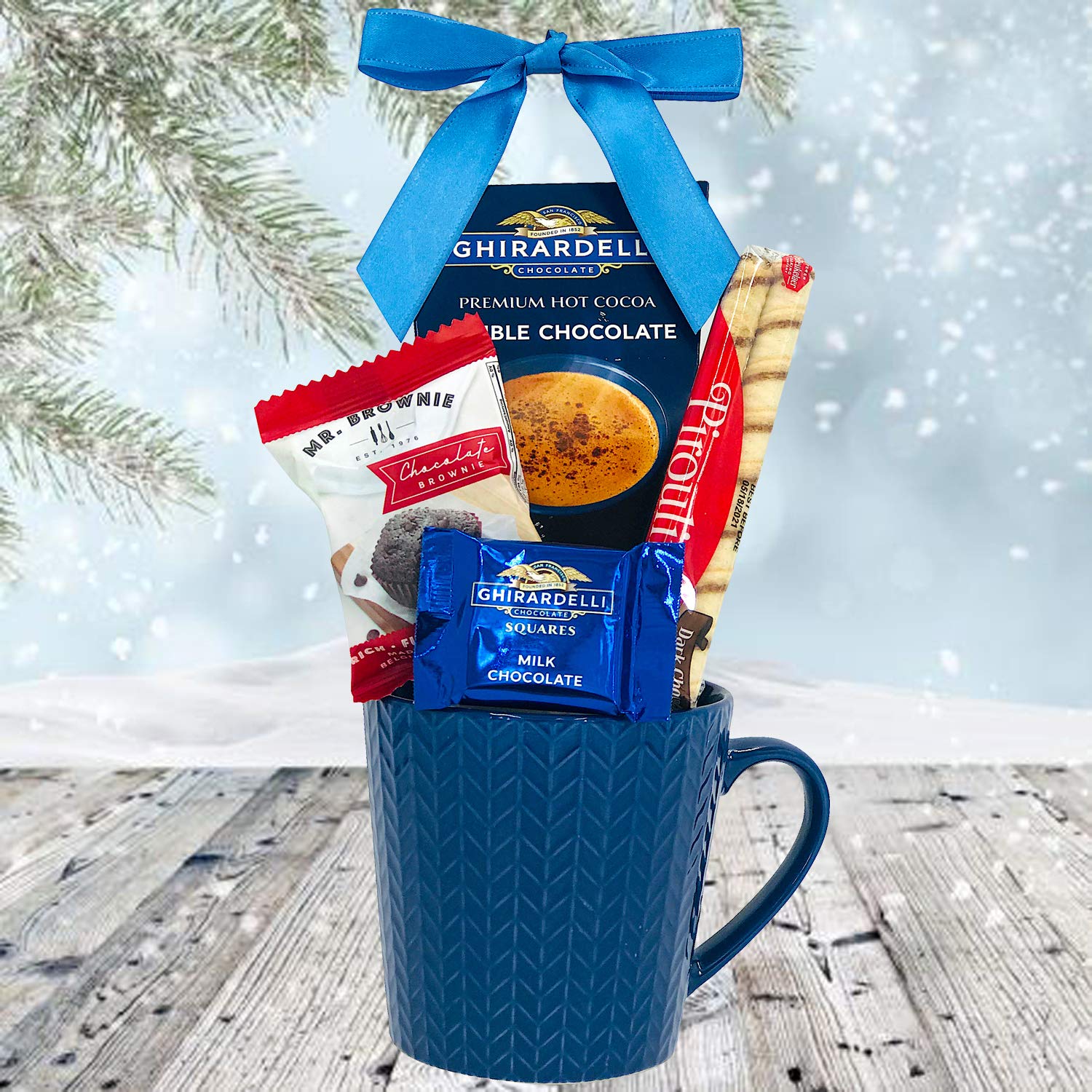 LA Signature Holiday Ghirardelli Mug Chocolate Gift Set 2020 Christmas
