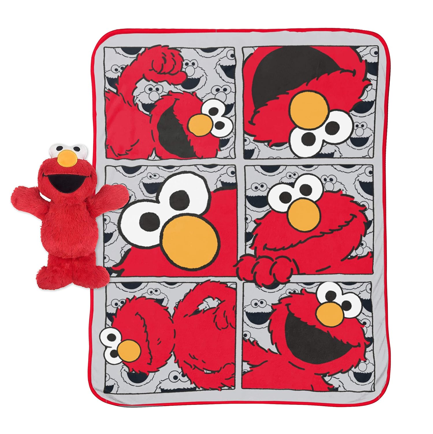 character pillow and throw set
