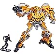 Transformers Toys Studio Series 74 Deluxe Class Revenge of The Fallen Bumblebee & Sam Witwicky Figure, Ages 8 and Up, 4.5-inch