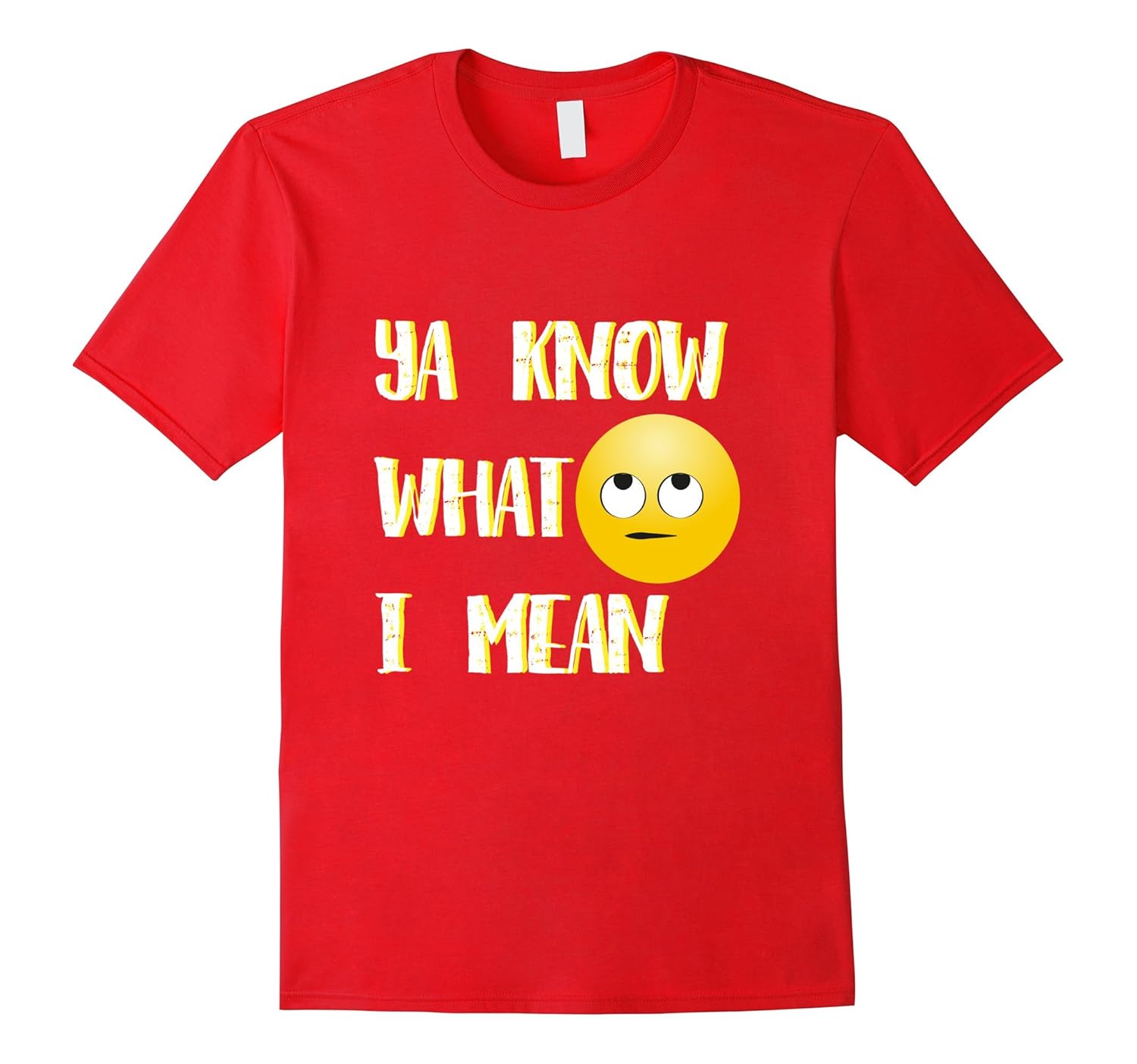 Funny t-Shirt sarcastic shirt emoji eye roll tee shirt-Rose