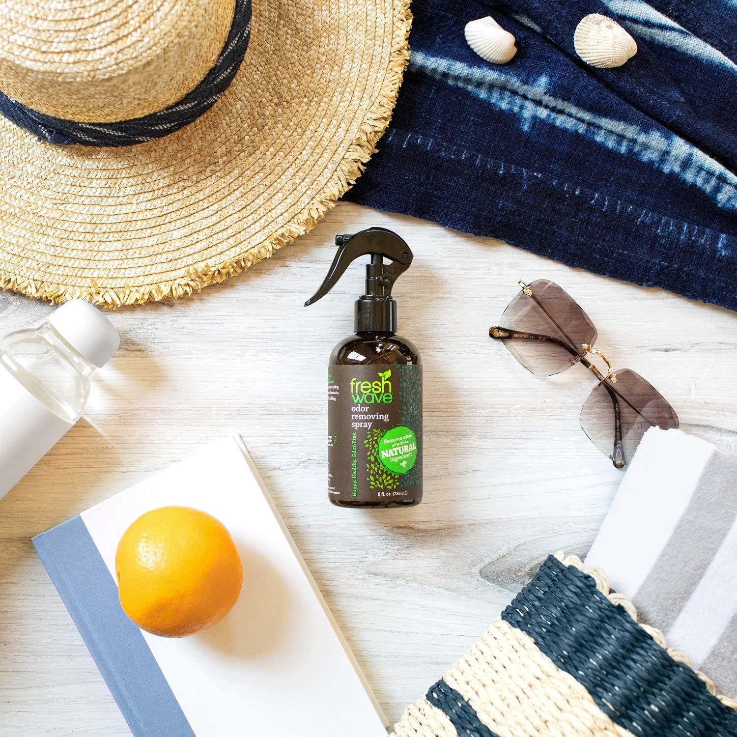 Fresh Wave Odor Eliminator Spray & Air Freshener, 8 fl. oz, Natural Ingredients (Pack of 2): Home & Kitchen
