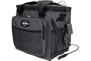 Koolatron 12V Soft Cooler Bag 25L/26QT, Plug in Car Fridge, 12 Volt DC (5 Amps/60 Watts) Power Cord, Foldable Soft Bag Cooler
