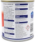 Rustins Quick Dry Radiator Enamel Gloss Grey 500ml - Heat Resistant Finish view 2