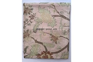 Sambhav Quilt Hub Hand Block Floral Print Handmade Cotton Block Kantha Quilting Boho Bedding Throw Blanket Hippie Queen/King Size Bohemian Floral Kantha Quilt (Pink, 108X108 inch)