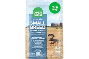 Open Farm, Grain-Free Dry Dog Food for Small Breeds, High-Protein Kibble, Sustainably & Ethically Sourced Ingredients, Non-GM