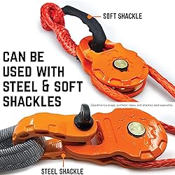 GearAmerica Mega Snatch Block Pulley, 25T