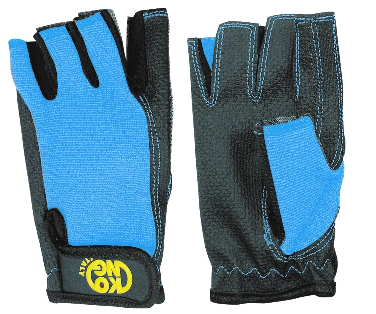 Kong Pop Gloves Gloves, Blue/Black, XXL