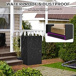 Package Delivery Box for Porch Deck Storage