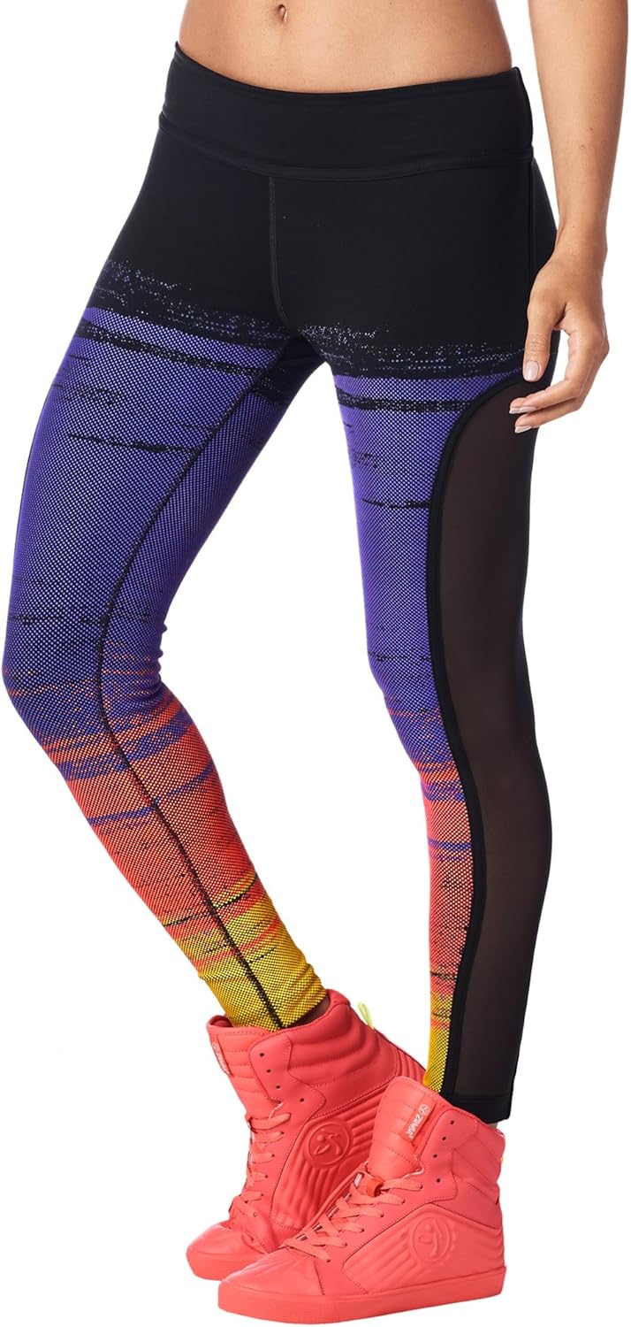 Zumba Fitness® Dancing at Dusk Panel Leggings Mujer Pantalones ...