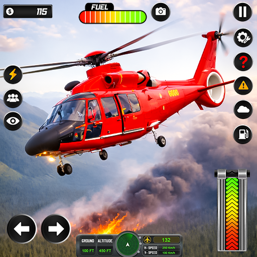 Rescue Helicopter Simulator: Police Air Ambulance Copter Games