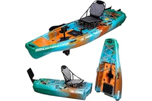 Reel Yaks Radar Modular Fishing Kayak - 10ft Lightweight, Sit On Top Kayak for Adults & Youth - Stable & Portable, Ideal Space-Saving Design for Travel - 400 lbs Capacity