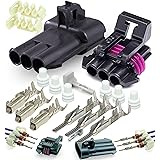 3-Pin Delphi Metri-Pack 150 Series Connector w/20-22 AWG Sealed Waterproof Set