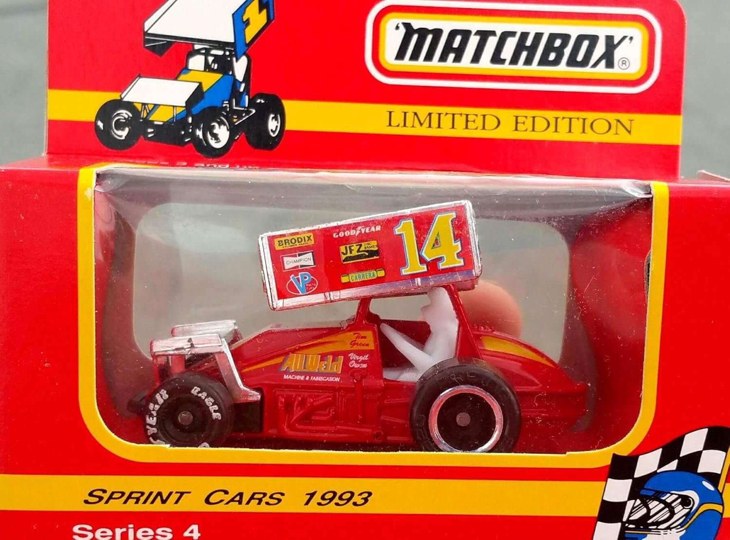 matchbox sprint cars