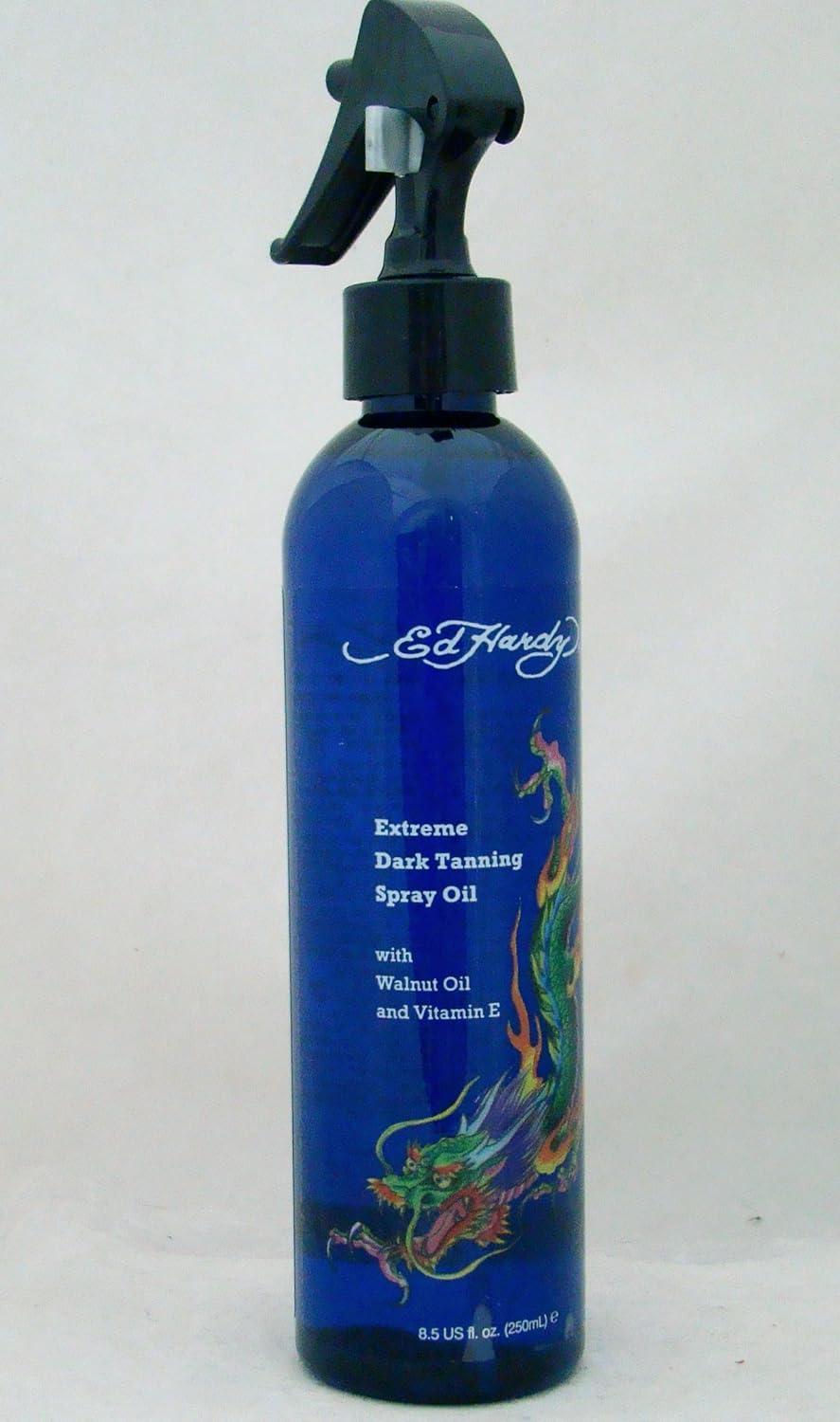 Ed Hardy Extreme Dark Tanning Spray Oil With Walnut Oil And Vitamin E 8