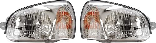 thumbnail image 2 of Right Passenger Side Headlight Assembly For 2003-2006 Hyundai Santa Fe - Halogen, DOT 2 of 9