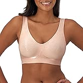 Bali Women's Wireless Bra, Comfort Revolution Seamless T-Shirt Bras for Women, ComfortFlex Fit