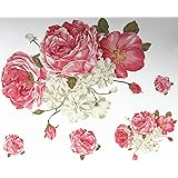 Amazon.com : Extra large size red peony flower temporary 