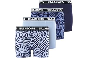 Billabong Boys Underwear 4 Pack Boxer Briefs for Boys 6-18 Durable Stretch Breathable Moisture Wicking