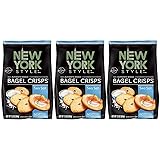 New York Style Bagel Crisps, Sea Salt, 7.2 Ounce