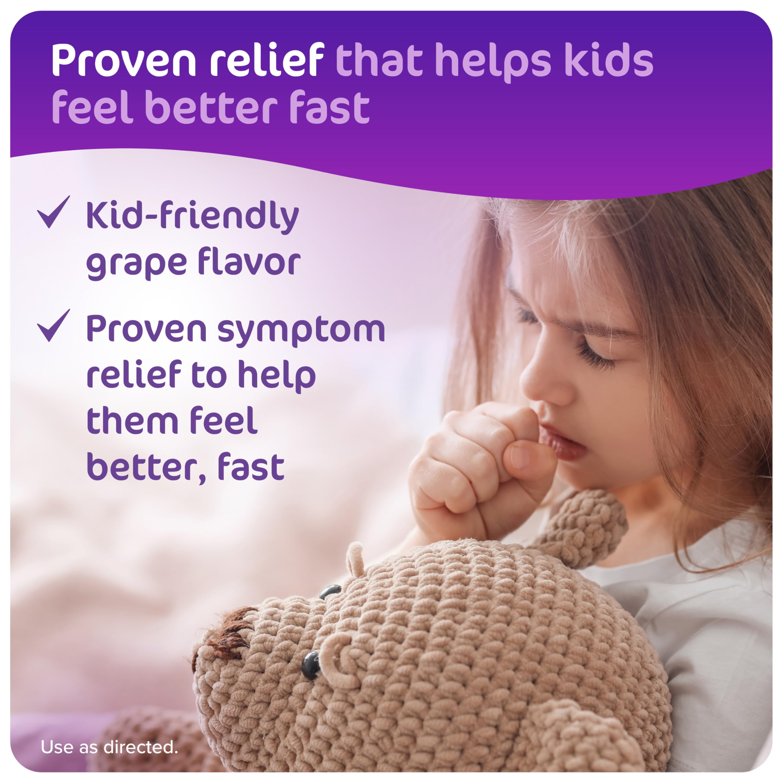 Children’s Dimetapp Cold & Cough Medicine, Antihistamine, Runny Nose, Sneezing, Itchy, Watery Eyes, Grape Flavor, Alcohol & Phenylephrine-Free, 8 Fl Oz