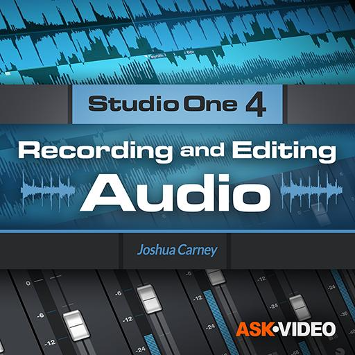 Recording & Editing Audio Course For Studio One 4