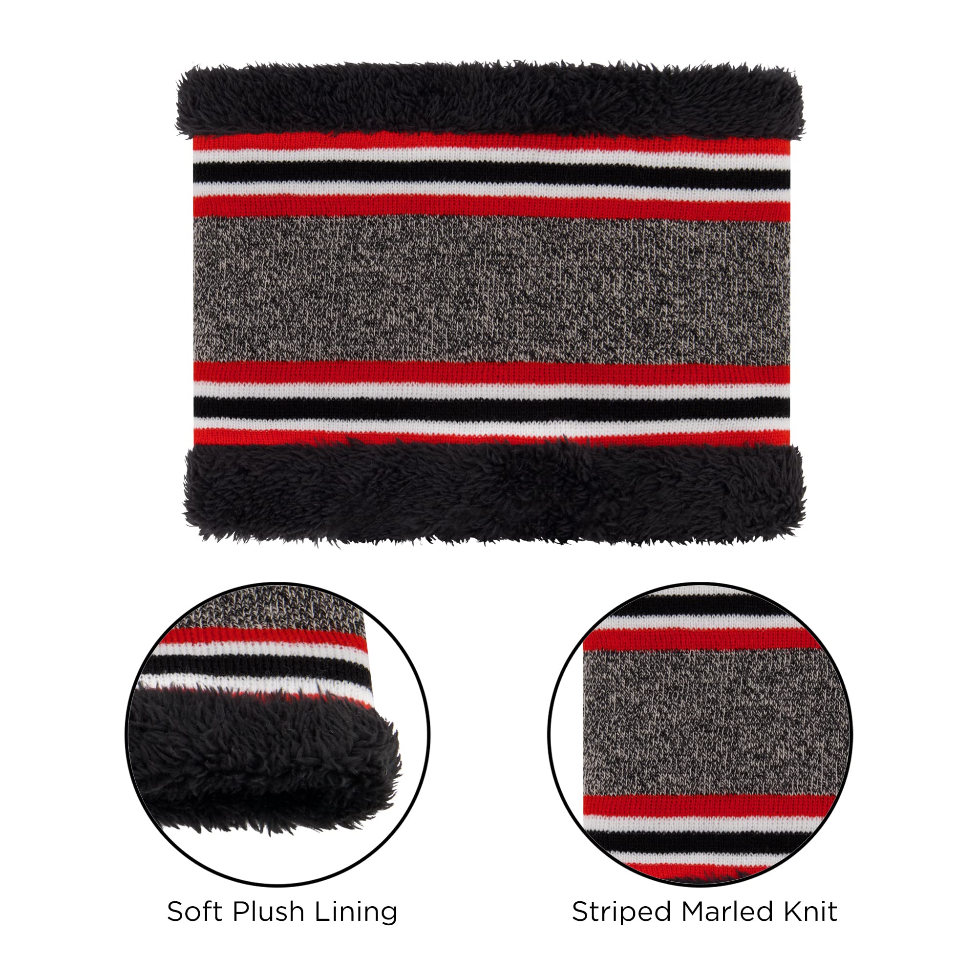 Nintendo Mario Scarf, Hat and Gloves Set for Little Boys