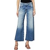 AG Adriano Goldschmied Womens Saige High Rise Straight Wide Leg Jean