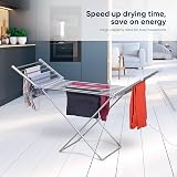 Vivo Technologies Heated Clothes Airer 14m Drying Space 230W Folding Rack view 2
