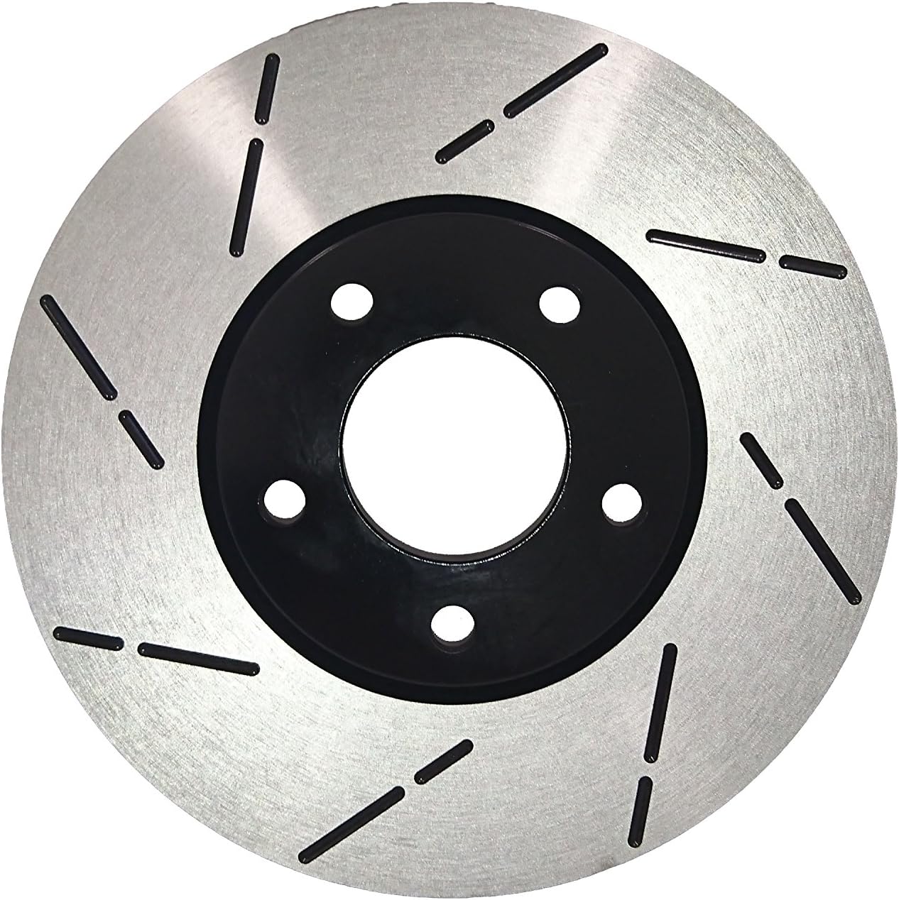 [Front Premium E-Coat Slotted Brake Rotors Ceramic Pads] Fit 2013 Ford Focus ST
