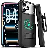 MOTIVE for iPhone 17 Pro Max Case with Belt Clip, Rugged Dual-Layer, Shockproof 17 iPhone Pro Max Holster case Belt Clip, Slim Wireless Charging Compatible, Durable Kickstand, 6.9” | Ranger v2 Series