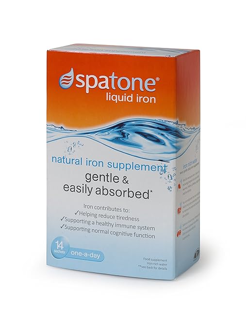 Spatone Natural Iron Supplement Pack of 14 Sachets Amazon.co.uk