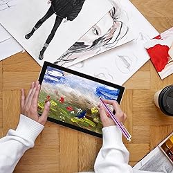 Android 14 Tablet, 10 inch 2 in 1 Tablets with