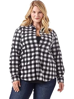 lee rider shirts women's plus size