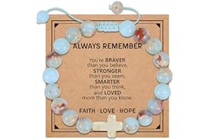 BAYLAY Gifts for Teens Girls, Cross Bracelet for Women Kids Teenage Teen Girl Gifts Trendy Stuff Graduation Birthday Gift Ideas for Best Friend Women Her Daughter Easter Christmas Stocking Stuffers