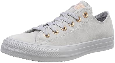 Converse Unisex-Erwachsene CTAS Ox Wolf Grey/Blue Chill Sneaker