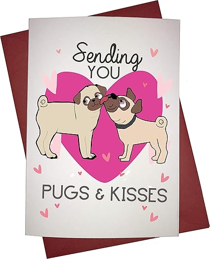 Biglietto Di Auguri Per Compleanno Anniversario Pronta Guarigione Con Cuccioli E Baci Amazon It Cancelleria E Prodotti Per Ufficio