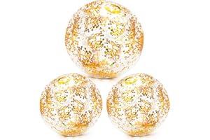 Inflatable Beach Balls for Pool Glitter Beach Balls