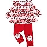 Baby Girl Clothes Toddler Girl Outfits Ruffle Shirt Pants Cute Infant Outfit Set Baby Girl Fall Winter Clothes