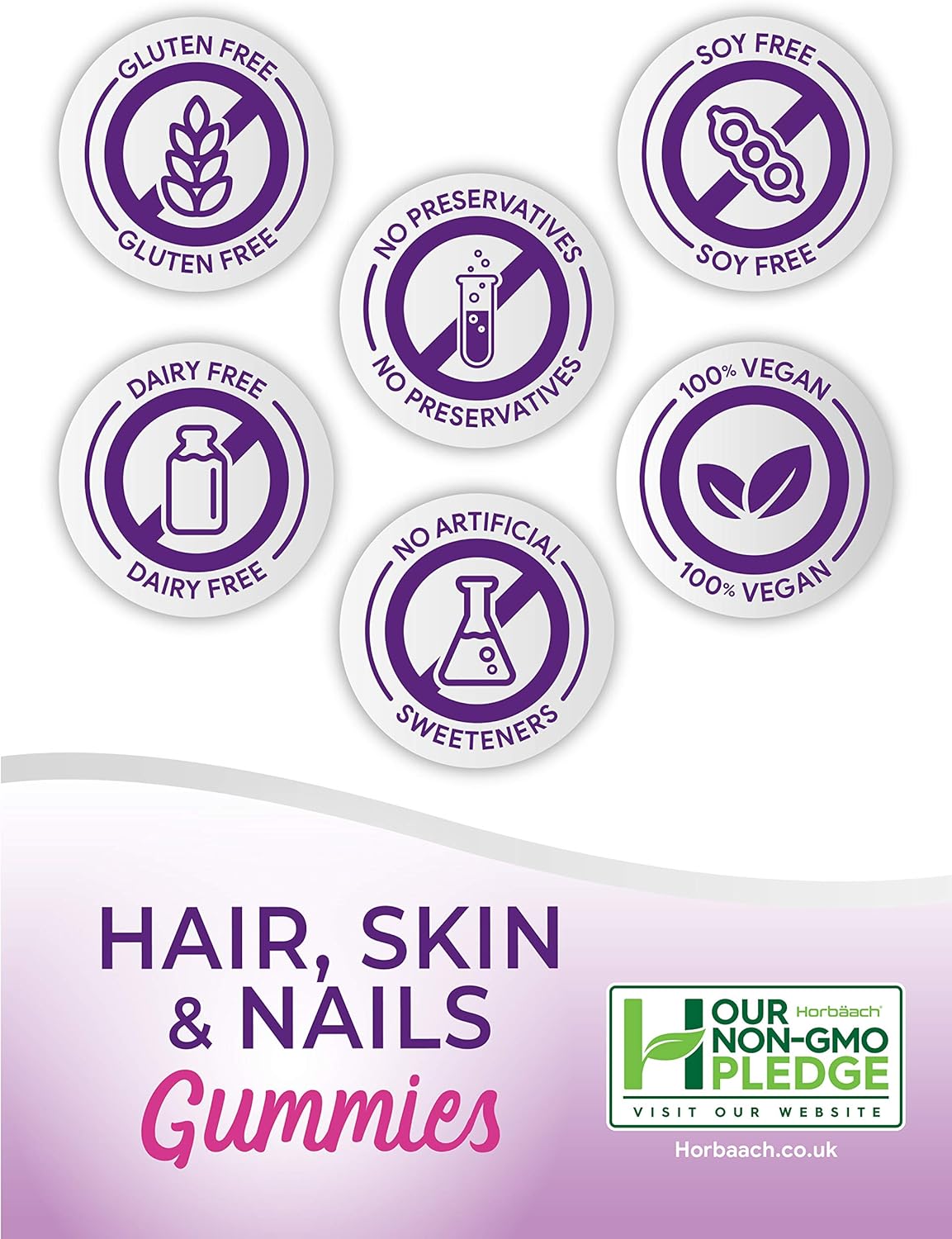 Hair Skin and Nails Vitamins, 60 count (Pack of 1) - Image 5