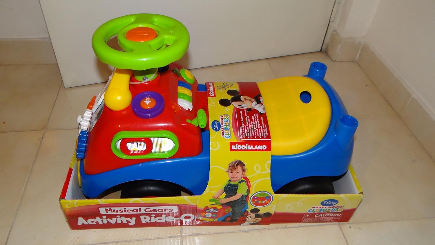 mickey and friends activity pinball ride on