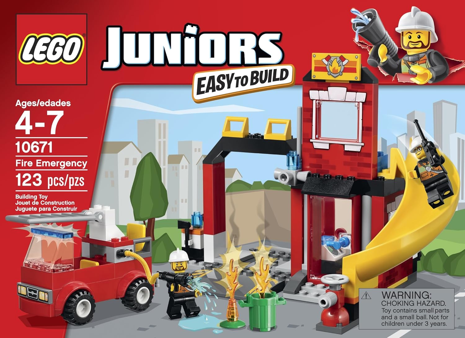 lego juniors road work truck