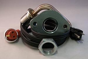 HFM Engine Heater Kit compatible with DETROIT DIESEL 3-53, 4-53 Engines without water cooled compressor
