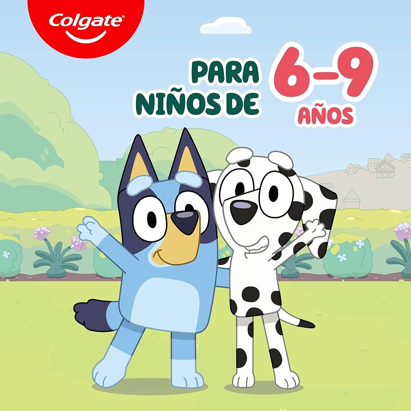 Kids Bluey, Pasta Dientes Infantil Menta 6+ Años, 12x50 ml