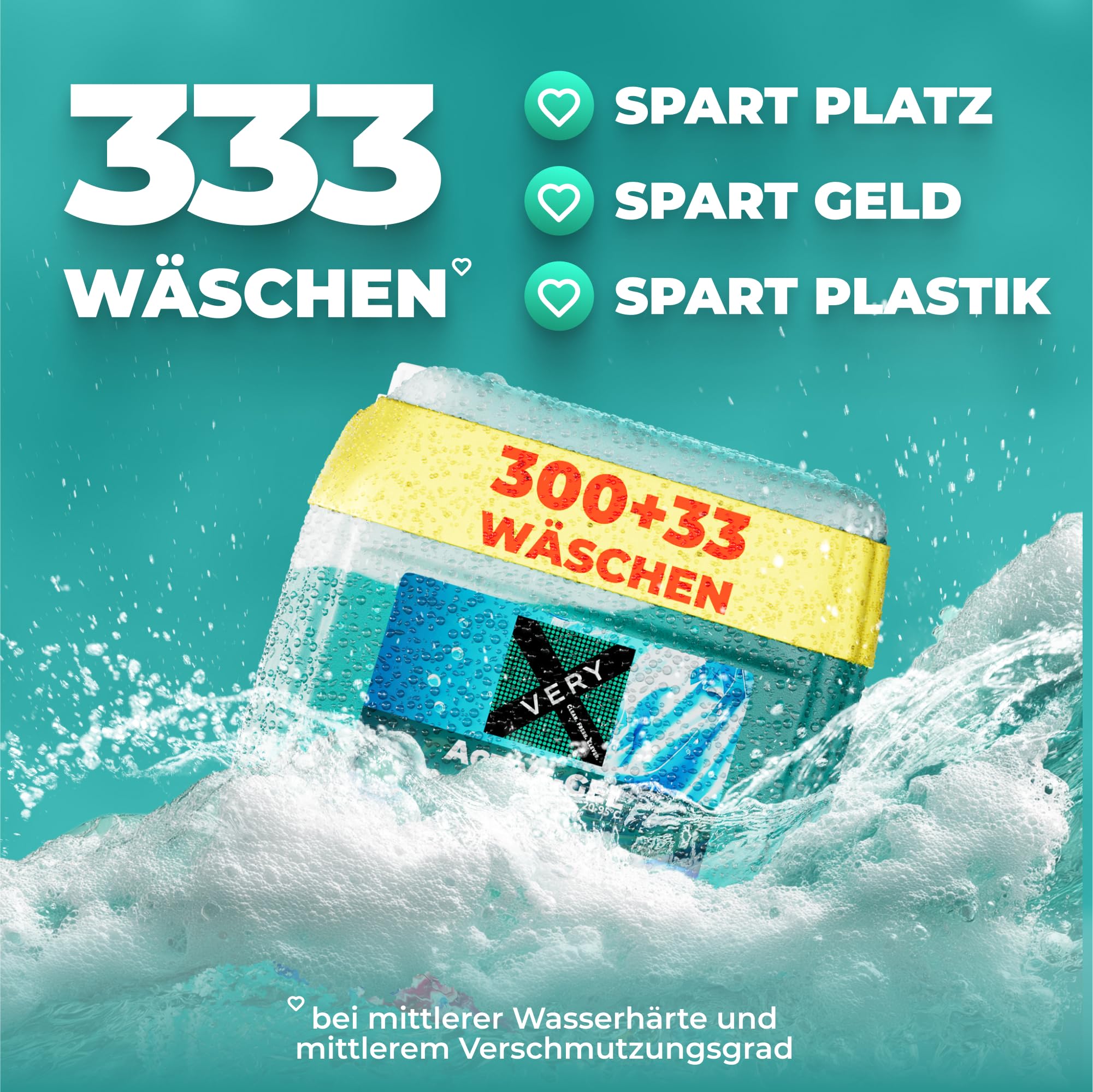 VERY® Universal Waschmittel Flüssig Gel [10L KANISTER] - Flüssigwaschmittel für Helle, & Dunkle Wäsche - Buntwaschmittel XXL mit Frischeduft - Vollwaschmittel - Universalwaschmittel (20-95°C) 4