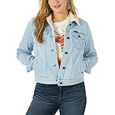 Wrangler Women's Sherpa Lined Denim Jacket