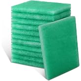 Dreyoo 12 Pack, 2.5 cm Thickened Dryer Filters Compatible with BetterVent | Compatible with BetterVent Indoor Dryer Vent, 2.5 cm Thick Polyester Filters, Double Sided Use Design, for Electric Dryers