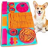 Vivifying Snuffle Mat for Dogs, Interactive Dog Enrichment Toys for Small Dogs and Cats Slow Eating and Keep Busy, Sniff Mat for Boredom and Mental Stimulation