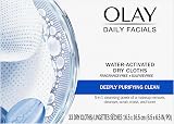 Olay 4-In-1 Daily Facial Cloths Combo Oily Skin 33 Count Deep Clean view 7