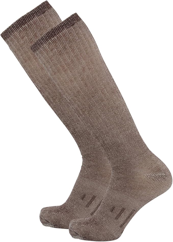 DG Hill Long Length 80 Merino Wool Socks for Men and Women, Wool